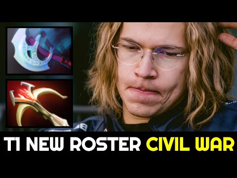 T1 New Roster Civil War — TOPSON XEPHER WHITEMON vs ANA KUKU 7.32b Dota 2