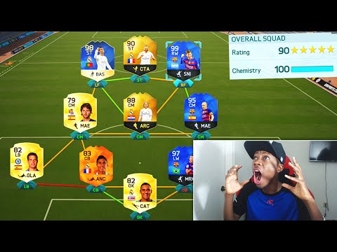 OMG 190 RATED FUT DRAFT COMPLETED !!!! FIFA 16 BEST FUT DRAFT CHALLENGE EVER