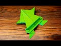 paper jumping frog 🐸, how to make jumping paper frog, origami frog, jumping high paper frog,best toy