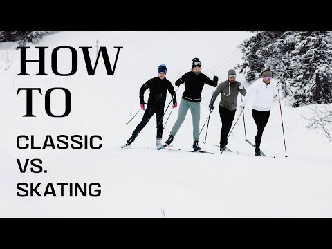 Skilanglauf: Classic vs. Skating | Salomon