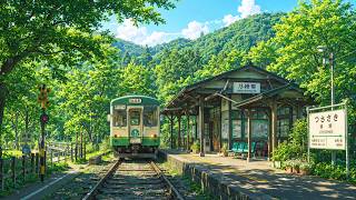 Escape To Quiet Japanese Forest 🌿 Morning Lofi Music For Peaceful Moments 🌿 Chill Spring Lofi Vibes