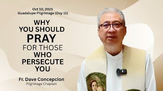 WHY YOU SHOULD PRAY FOR THOSE WHO PERSECUTE YOU - Homily by Fr  Dave Concepcion.Guadalupe Pilgrimage