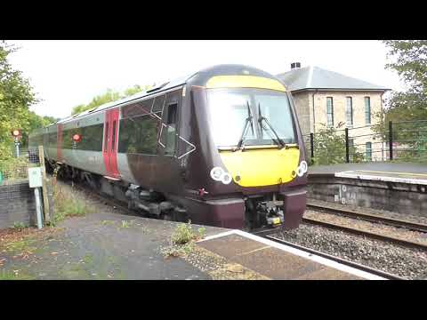 Crosscountry DMU no: 170108 @ Chepstow {1M64} 12/10/2019.