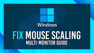 Fix Mouse Scaling | Multi-Monitor, Different Size or Resolution FIX | Windows Tips
