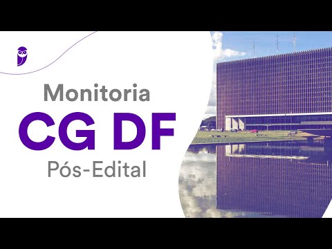 Concurso CG DF (Pós-Edital) - Plano de Estudos e dicas para cumprir a Trilha Estratégica.