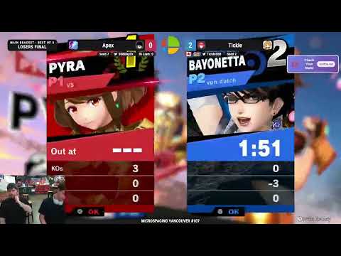 Microspacing Vancouver #107 - Apex VS Tickle - Main Bracket Losers Final