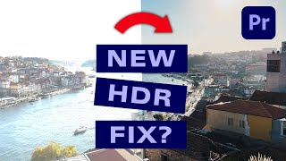 HOW to fix BLOWN OUT iPhone HDR footage in Premiere Pro 2024 (THE CORR