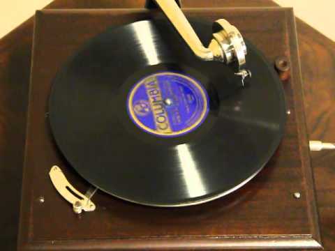 Columbia Grafonola 1920 Antique Phonograph Tabletop Record Player