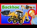 Backhoe Excavator For Kids Explore A Backhoe