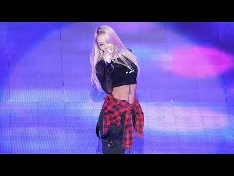 181215 효린(HYOLYN) -  BLUE MOON (블루문) [포트나이트오픈행사] 4K 직캠 by 비몽