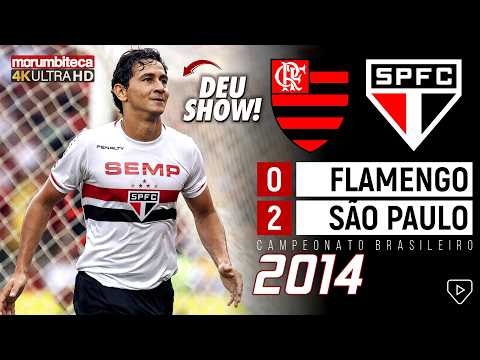 Flamengo 0x2 São Paulo - 2014 - Ganso's show at Maracanã!