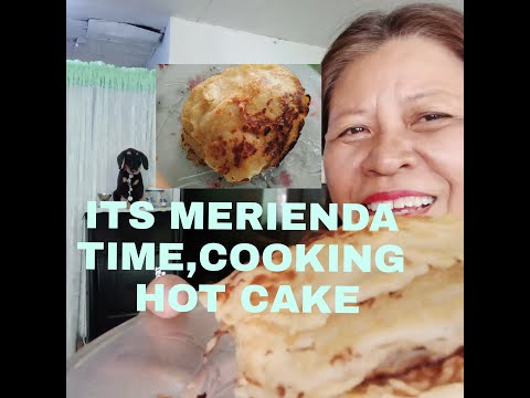 #ESPIE TV# MERiENDA TIME# COOKING HOT CAKE