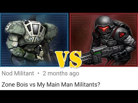 GDI Zone Trooper vs Nod Militant