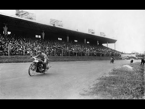 DAS MOTORRAD-RENNEN auf der  AVUS. Juni 1922