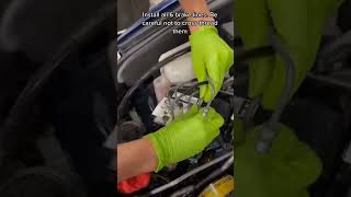how to to replace an ABS actuator on a Toyota Camry