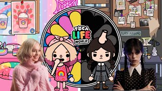Download lagu If Wednesday And Enid Become Babysitters In Toca L... mp3
