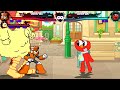 M U G E N Battle Top Man And Big Bird Vs Elmo