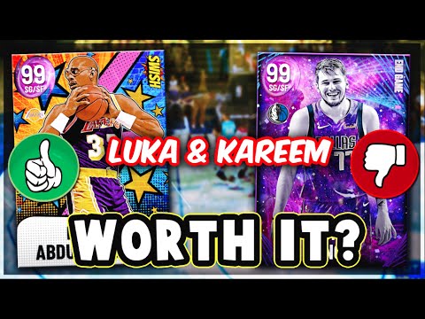 NBA 2K22 WHICH LUKA & KAREEM CARDS ARE WORTH BUYING? - NBA 2K22 MyTEAM