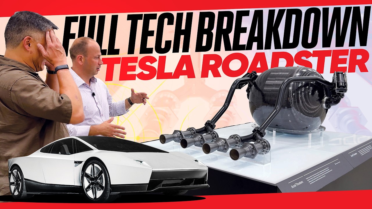 Inside Tesla’s 2028 Roadster: 1,500 HP, Fan Downforce and Rocket Thrusters?