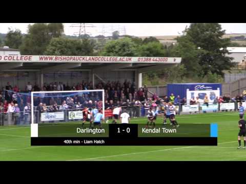 Darlington 7-0 Kendal Town - Evo-Stik First Division North - 2014/15