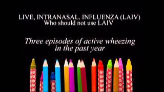 FluMist Nasal Spray Flu Vaccine - Restrictions