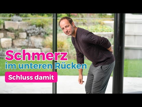Chronische Schmerzen im unteren Rücken? Die 3 BESTEN Übungen für dich!