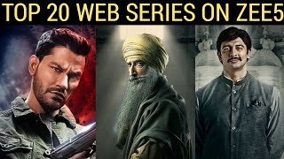 ZEE5 ORIGINALS TOP 20 BEST MIND BLOWING HINDI WEB SERIES  || HINDI WEB SERIES 2020.
