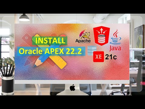 How to Install Oracle Apex 22.2 | Database 21c XE Pluggable | ORDS 22 | Tomcat | Windows