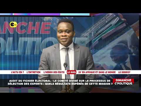 🛑AUDIT DU FICHIER ÉLECTORAL/ LE COMITE DIVISE SUR LE PROCESSUS DE SÉLECTION DES EXPERTS :