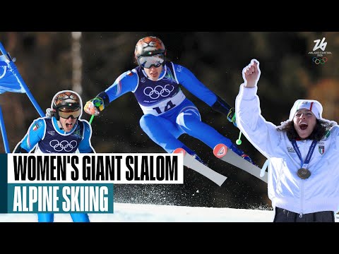Federica Brignone Claims Second Gold in Giant Slalom! 🇮🇹⛷️ | #MilanoCortina2026