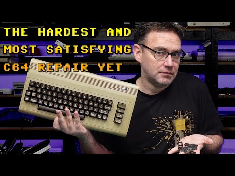 The hardest (yet most satisfying) C64 repair I've ever done