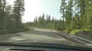 preview picture of video 'Timberline Hwy from Timberline Lodge to Government Camp in the Oregon Cascade Mountains'