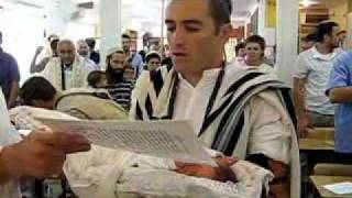 Circumcision of Edo Miller on Itamar Israel  May 2010.avi