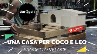 HOUSE FOR GUINEA PIGS , UNA CASA PER I PORCELLINI D'INDIA , (PROGETTO VELOCE) .