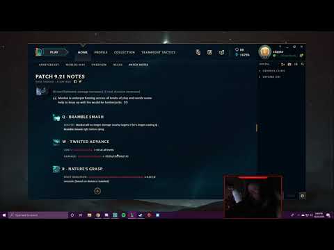 League of Legends 9.21 Patch Notes