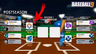 I Advance to the Rookie l finals| BASEBALL 9