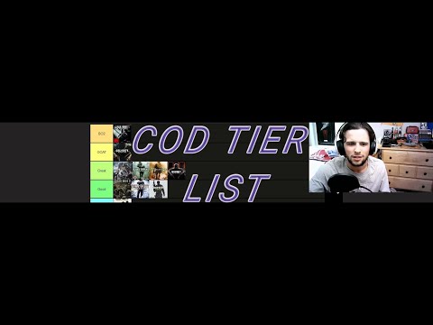 THE PERFECT CALL OF DUTY TIER LIST