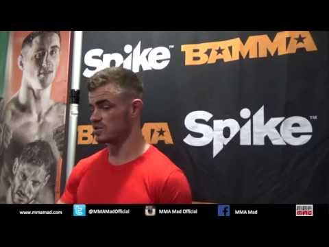 BAMMA 22 || Keith Coady Post Fight Media Scrum