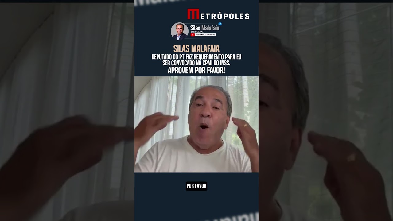 Silas Malafaia reage a pedido de convocação para CPMI do INSS