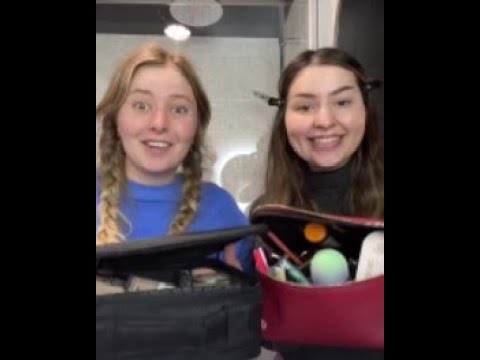 Paula at Phantasialand - Makeup swap with Isabell