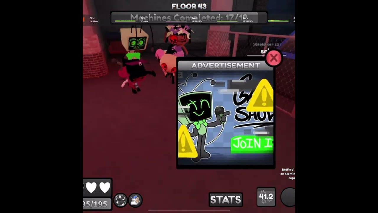 “Distracting is easy!” #dandysworld #dandysworldroblox #dw #pebble