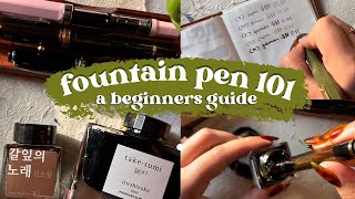 Fountain Pens for Beginners — everything you actually need t