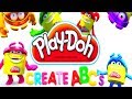 Play DOH Alphabet Gameplay Create Abc With Playdough