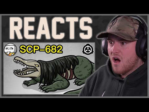 Royal Marine Reacts To SCP-682 Indestructible Creature (SCP Animated)! TheRubber!
