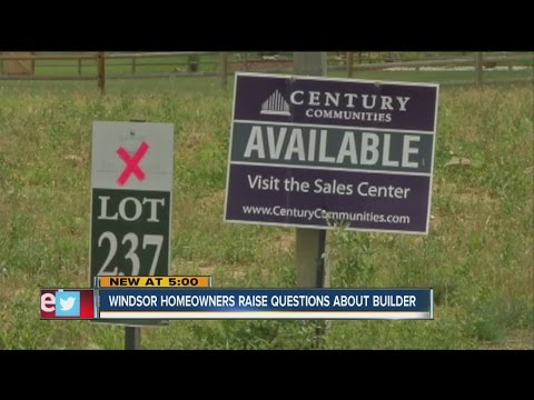 Windsor homeowners address concerns with builder