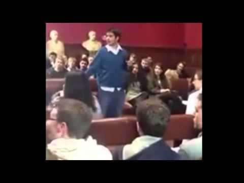 Jonathan Hunter Explains Confrontation with anti-Israel MP George Galloway