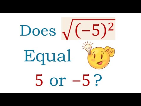 What is the Square Root of a Negative Number Squared?