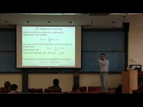 CS224D Guest Lecture: Andrew Maas - Lectures from 2015