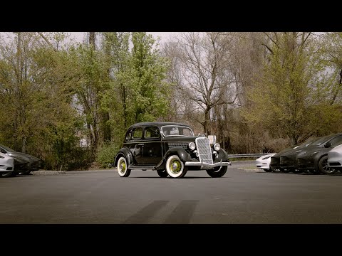 1935 Ford Model 48 Deluxe | Walkaround, Driving