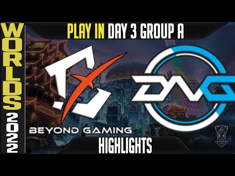 BYG vs DFM Highlights | WORLDS 2022 Play In Group A Day 3 | Beyond Gaming vs Detonation FocusMe